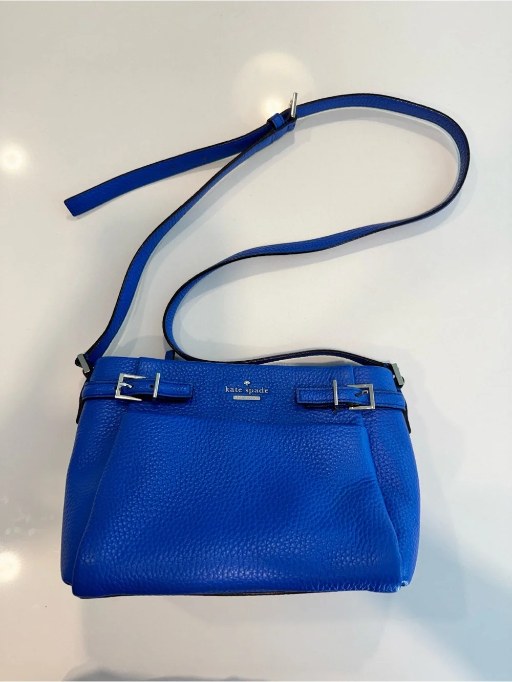 (NWOT) Kate Spade Royal Blue Crossbody Purse